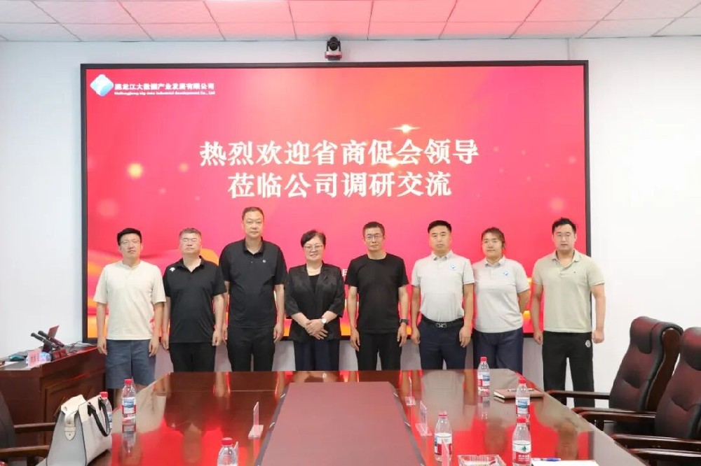 数智赋能 合作共赢——黑龙江省商促会到访黑龙江大数据产业发展有限公司交流洽谈